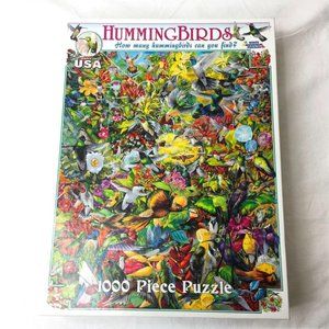 Hummingbirds 1000 Pc Find It Puzzle White Mountain